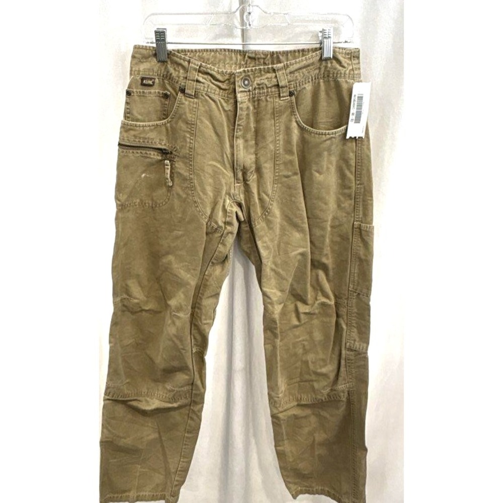 KUHL Cargo brown Outdoor 100% cotton Pants / Jeans Men's SZ 30/32